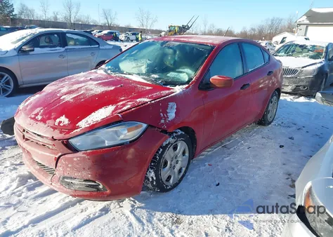 2013 Dodge Dart Se from USA, damaged, VIN 1C3CDFAA6DD198100